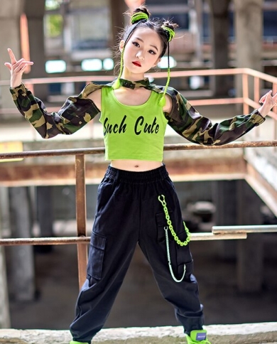 Camouflage shop dance costume