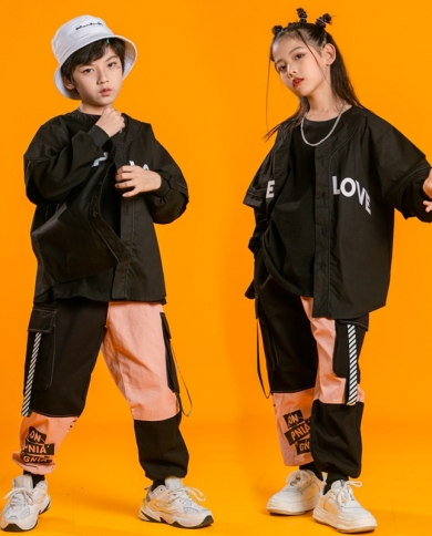 Childrens Modern Jazz Dancers Costume For Boys And Girls Hip Hop Country  Music Stage Clothes For Ages 1 8 From Naichazhu, $23.11
