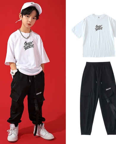 Boys Hip Hop Clothes Loose Handsome 
