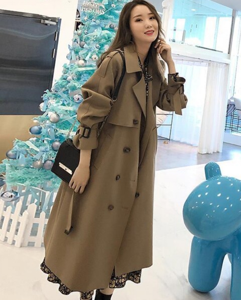 autumn trench coat