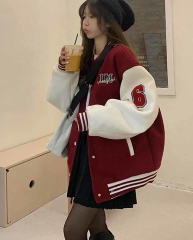 2022 Womens Oversized Varsity Outfit Jaket Baseball Crop Racing Bomber  Style With Letterman Logo, Cyber Y2K Print Perfect For Winter And Autumn  Streetwear From Mantle, $24.11