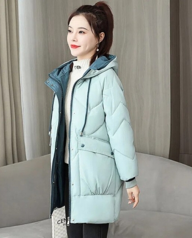 Winter Jacket 2022 New Women Warm Parka 