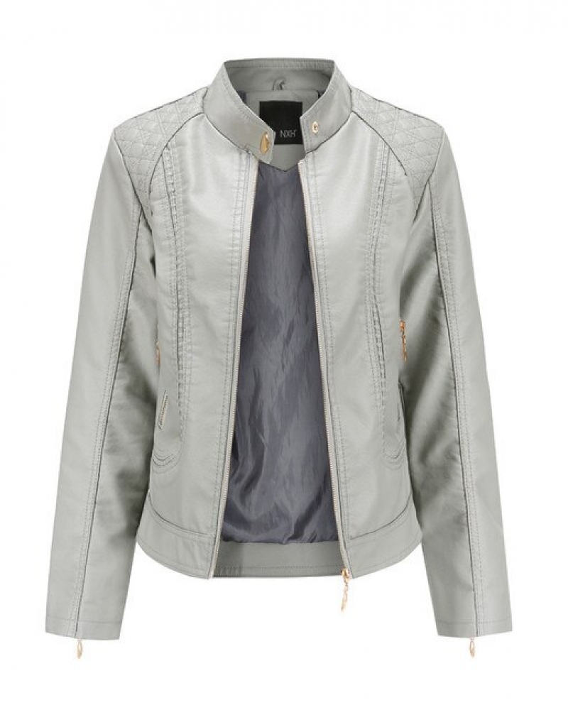 liz claiborne leather blazer