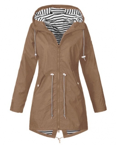 plus size lightweight rain coat