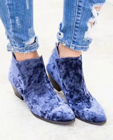 מגפי אירופה נעלי נשים פלוס מידה 43 botas de mujer  אופנה חדשה להקה פרסה קרסול עקבים מגפיים קצרים מזדמנים zapatos
