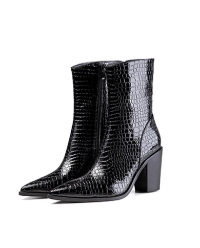 leather female boots