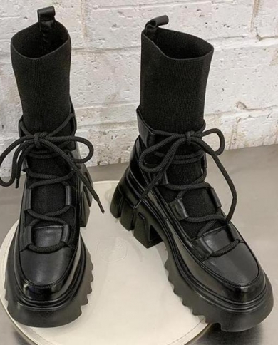 Shoes Ins Platform Boots 