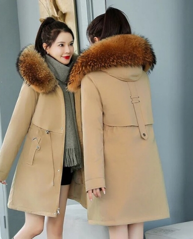 Parkas Winter Jacket Women Clothes 