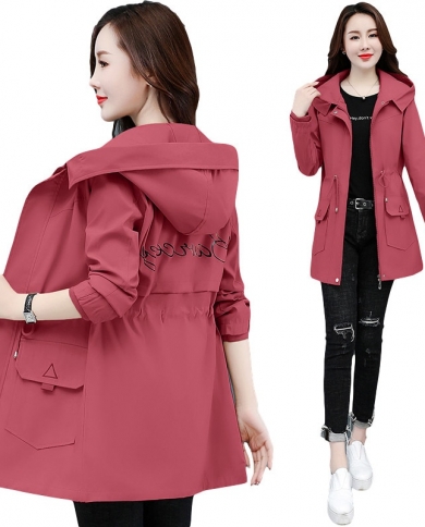 long windbreaker jackets for womens