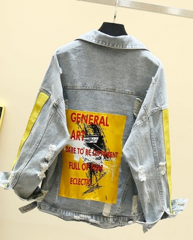2022 New Autumn Denim Jacket Women 