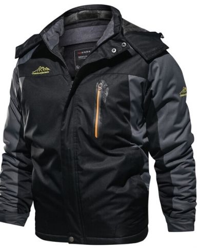 Warm Waterproof Jackets Men Casual 
