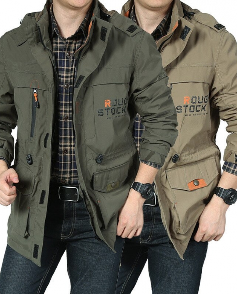 Casual hot sale tactical jacket