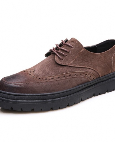 Handmade Mens Wingtip Oxford Shoes 