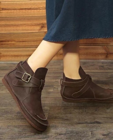leather boots womens ankle