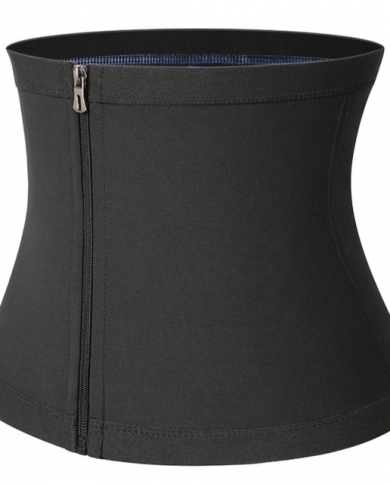 Mens Abdomen Reducer Sauna Body Shaper Fitness Sweat Trimmer Belt