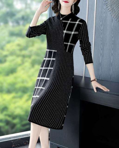sachin and babi light blue dress Black Knitted Dresses | Jumper, Midi & Roll Neck