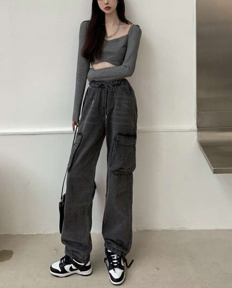 Collusion 90s baggy Pants in Black for Men | Lyst