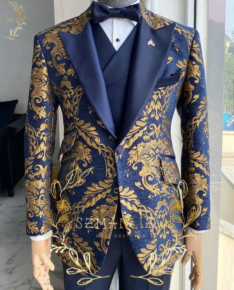 shining gold jacket men's suits homme| Alibaba.com
