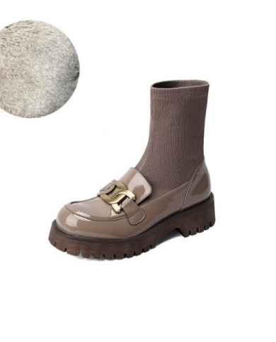 Fashion Women Designer Boots Genuine 