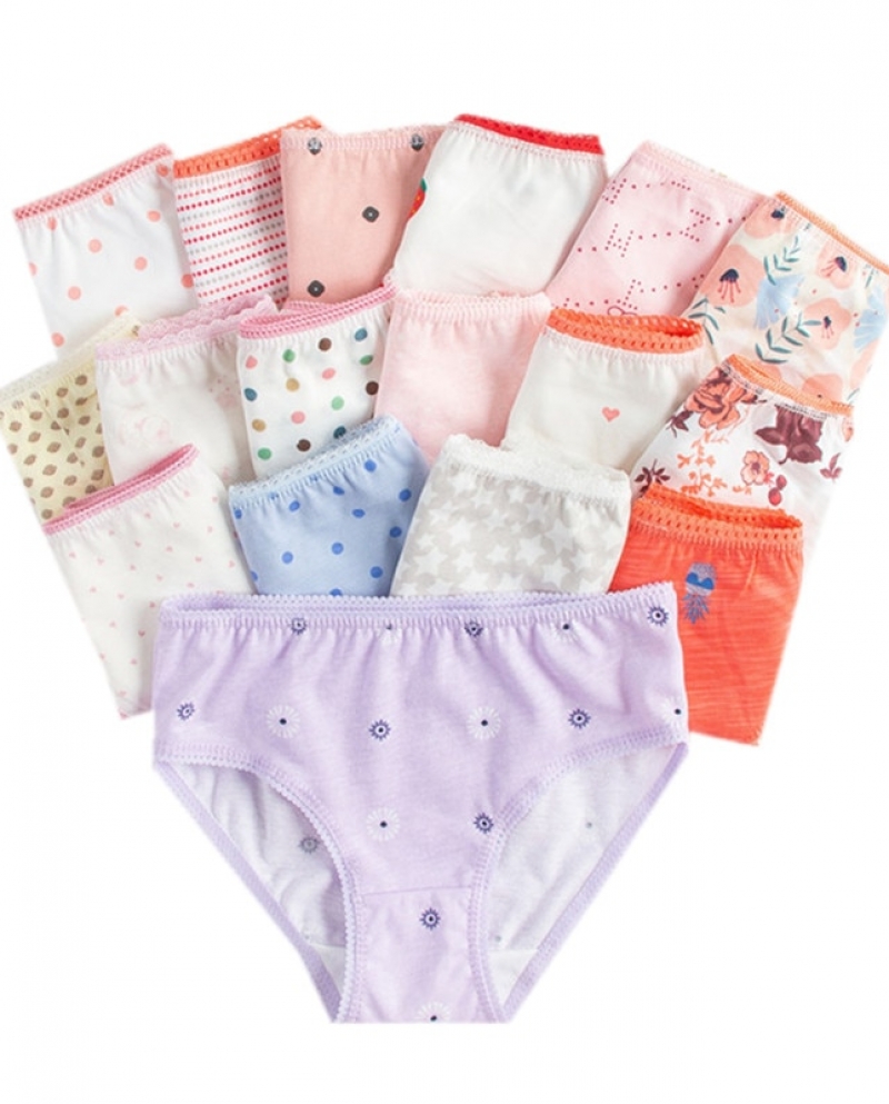  Kids Baby Cotton Innerwear Underwear Shorts Panty