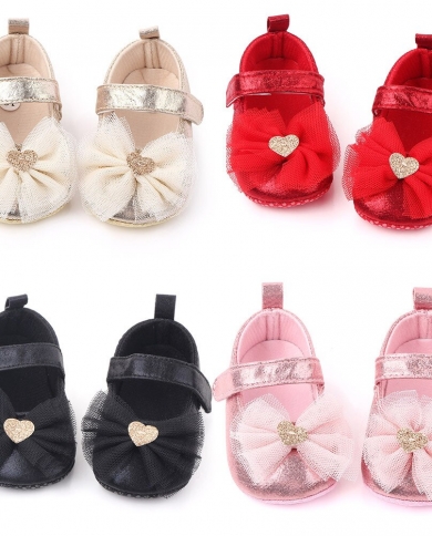 Baby Shoes Infat Newborn Girl First Walkers Butterfly Knot