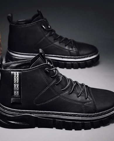 Cyytl Mens Boots Ankle Casual Winter 