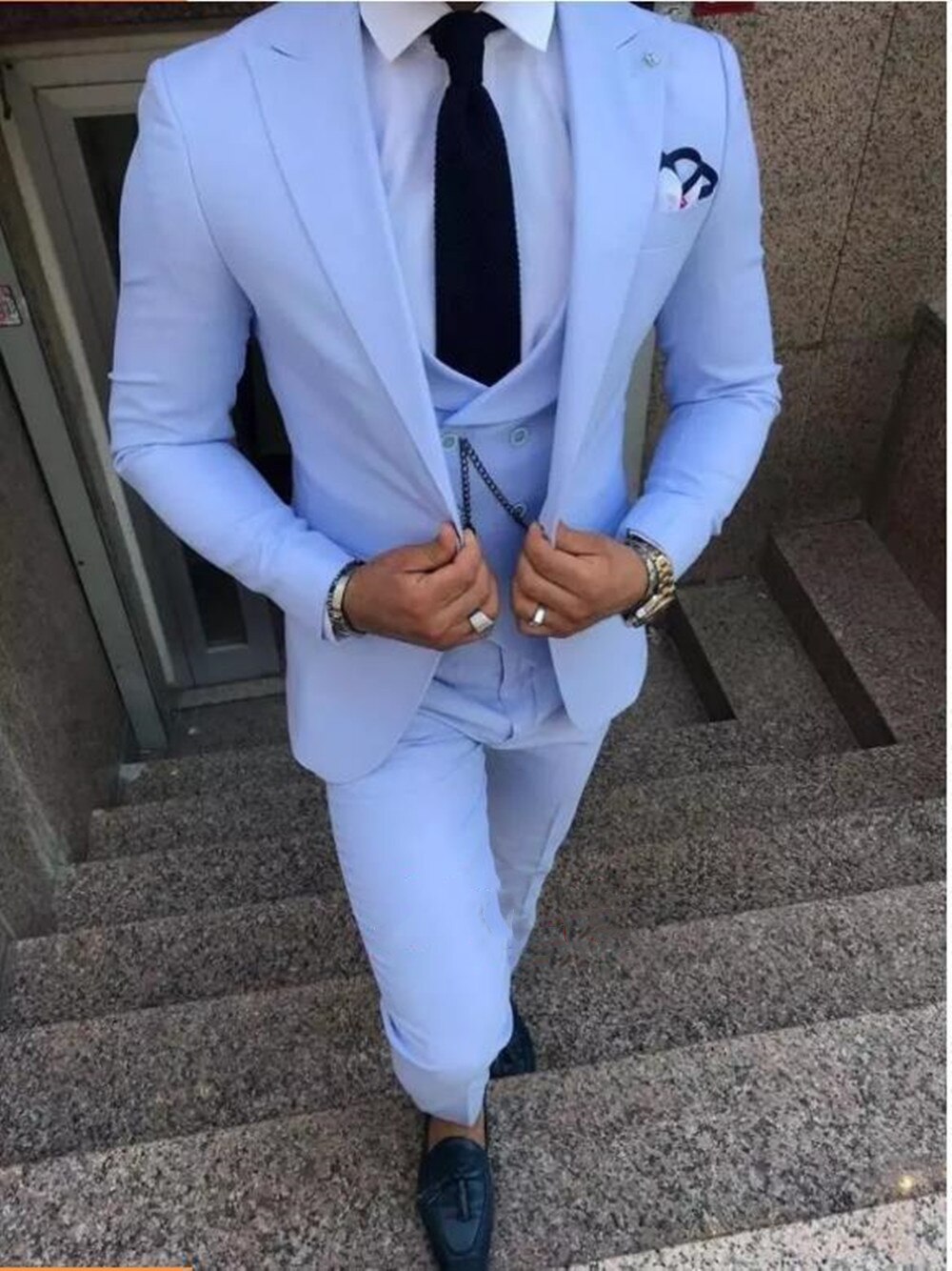 pastel dress for men Classy Pastel Outfits For Grooms To Rock Their Wedding Look