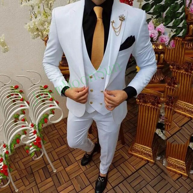 Buy White 2-Piece Ethnic Suit for Men by HANGUP PLUS Online | Ajio.com
