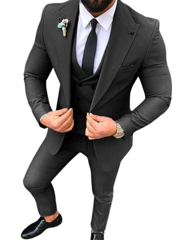 Men elegant slim fit burgundy suit by hacya - Men's Suits - Afrikrea