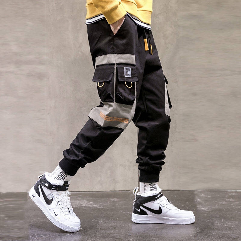 Streetwear Hip Hop Pants Cargo Pants Joggers Casual Active Sports Sweatpants  for Men Couple Women Unisex, Black-02, Small : : Clothing, Shoes &  Accessories