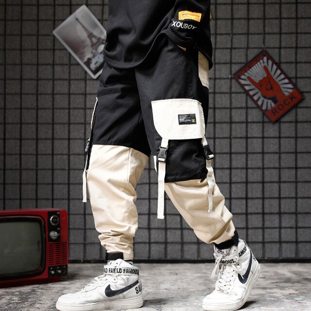 cargo patchwork pants