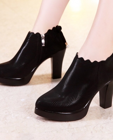 High Heels Shoes Ladies Plush Shoe Off 
