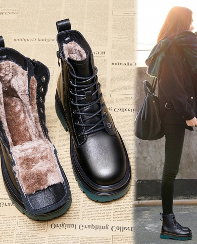 Winter Combat Boots 2022 New Fur Black 