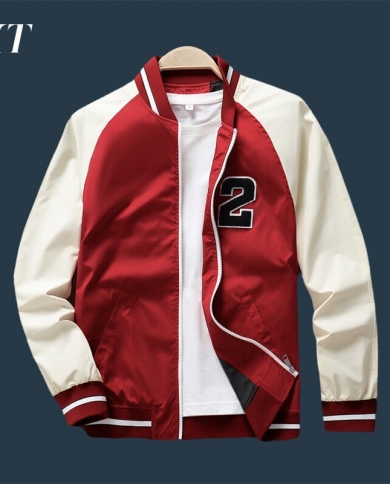 2022 Autumn Spring Baseball Jacket Men 