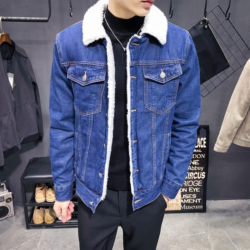 Denim jacket outlet winter mens