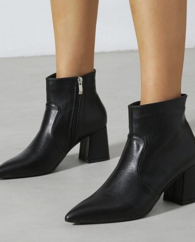 New Spring Shoes Women Ankle Boots Plus 