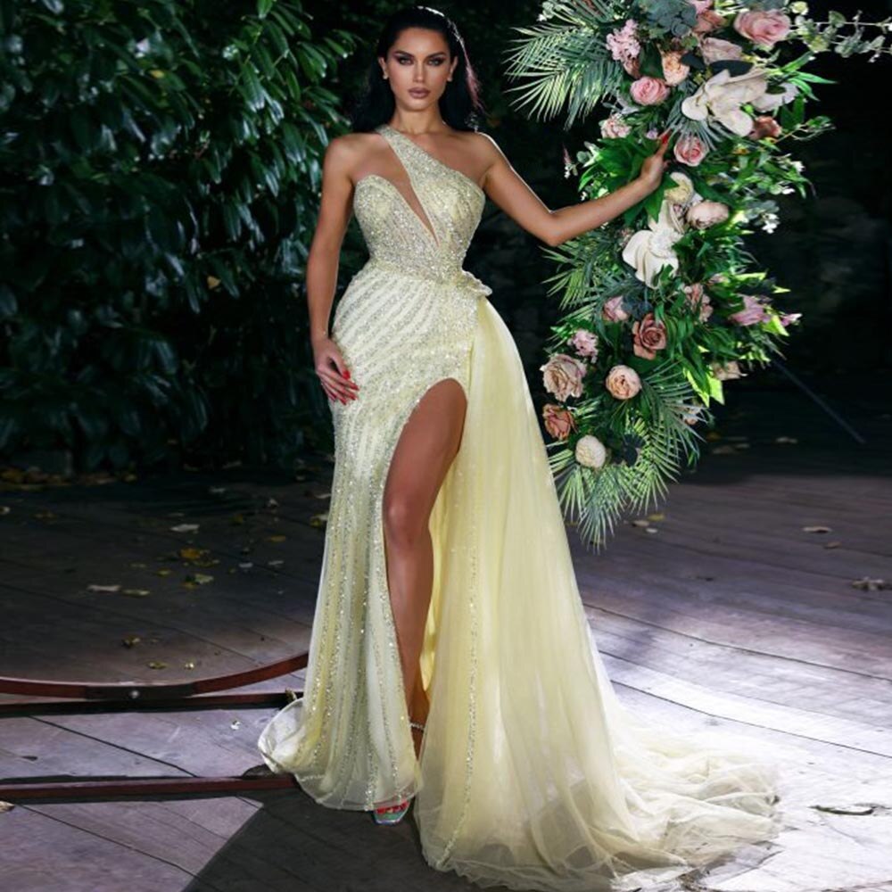 Exquisite Prom Dresses One Shoulder.