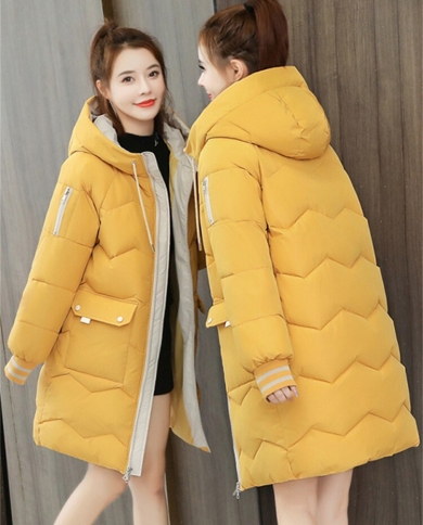 Womens yellow winter on sale coat