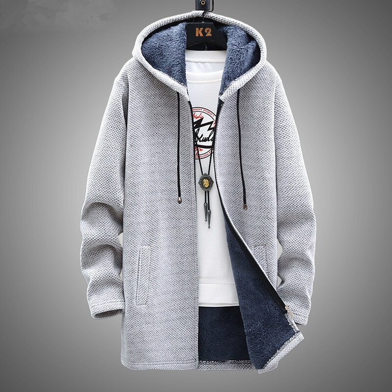 Men's sweater hot sale jacket coat