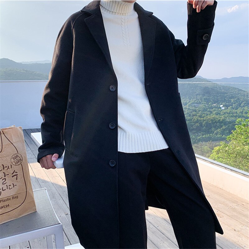 Oversized overcoat clearance mens