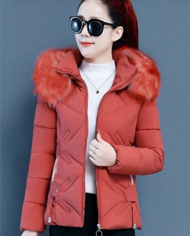 cropped jacket with fur collar