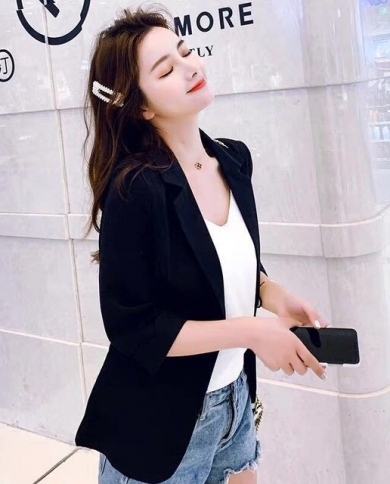 Summer Thin Small Suit Jacket Lady Slim 