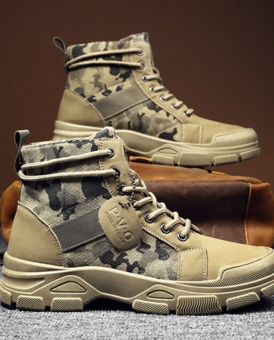 2022 Autumn New Military Boots For Men 