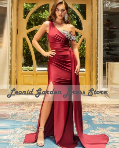 One shoulder 2024 evening gowns