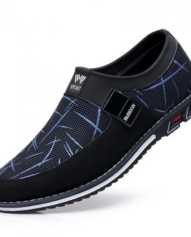 mens leather lace up loafers