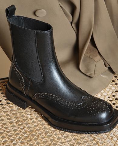Hot Genuine Leather Women Boots Winter 