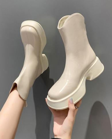 High Heels Boots Women Platform Boots 