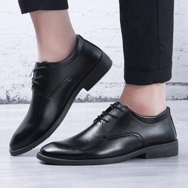 Men Leather Shoes Mens Groom Best 