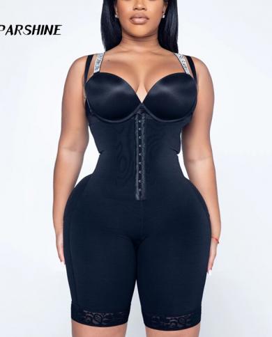 Full Slimming Sheath Woman Flat Belly Body Shaper Colombian Waist Trainer  Bodysuit Butt Lifter Postpartum Recovery,skin
