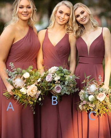 rock n roll bridesmaid dresses Twist Back Satin Bridesmaid Dress